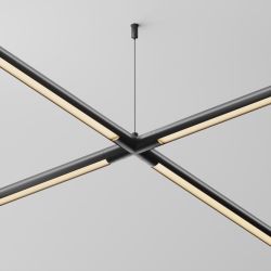 Х-образный вертикальный коннектор для системы без ввода питания Maytoni   CA017TX-B