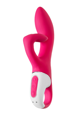 Нереалистичный вибратор Satisfyer Embrace me, красный