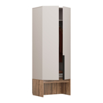 Шкаф для одежды распашной с полками Кашемир/Авелано Чарли 80х55х220