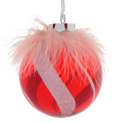 GAEM Набор из 12шт Украшение новогоднее "Шар", D 8 см, L35 W27 H8,5 см