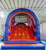 Надувная полоса препятствий 3 модуля «Веселый забег» 15*3*4 м