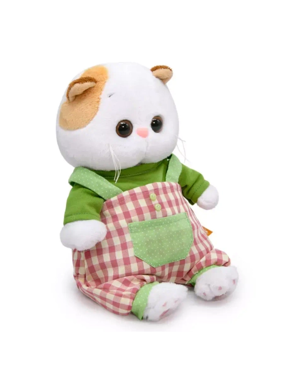 Мягкая игрушка Кошечка Ли Ли в штанишках и лонгсливе 20 см