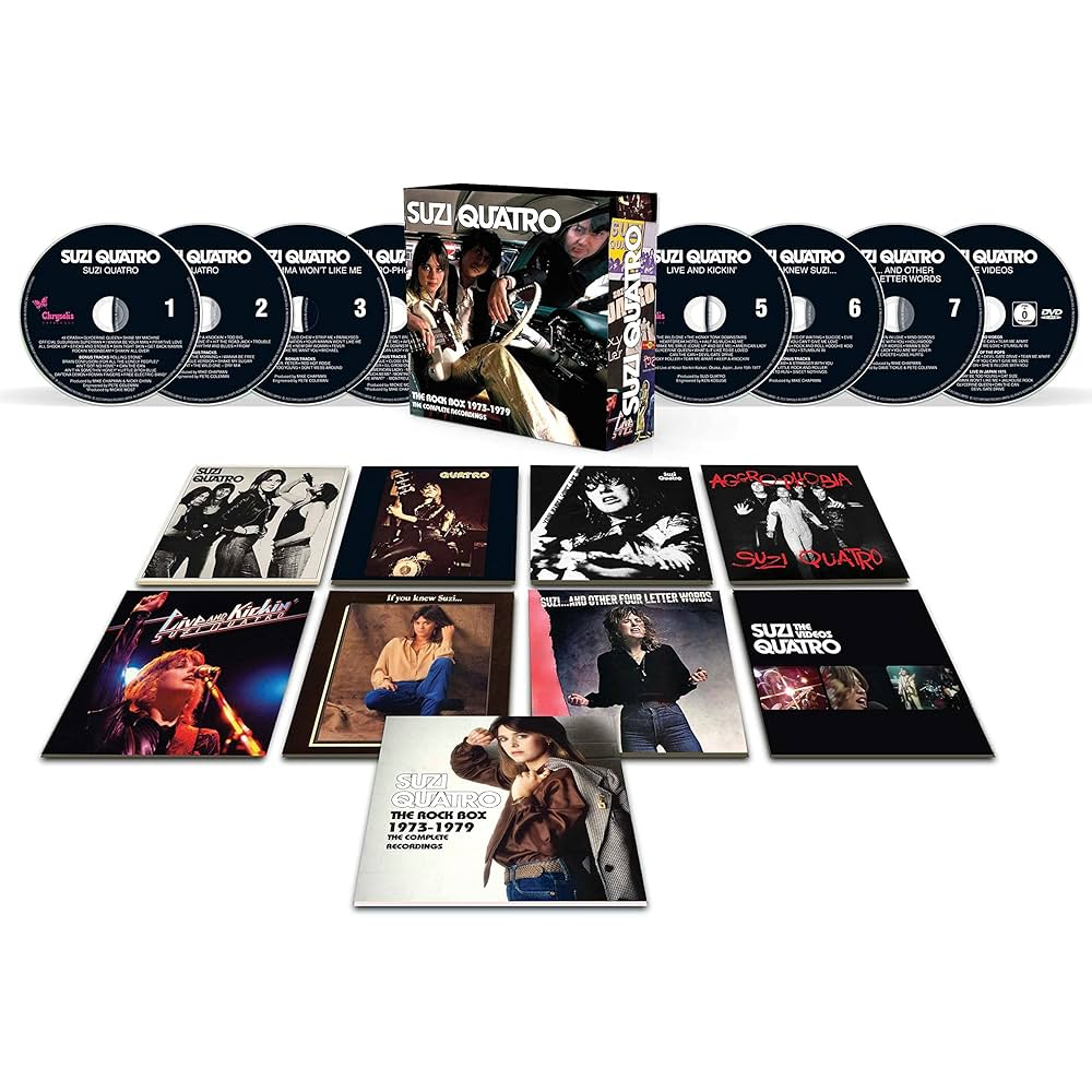 Suzi Quatro / The Rock Box 1973-1979: The Complete Recordings (7CD+DVD)