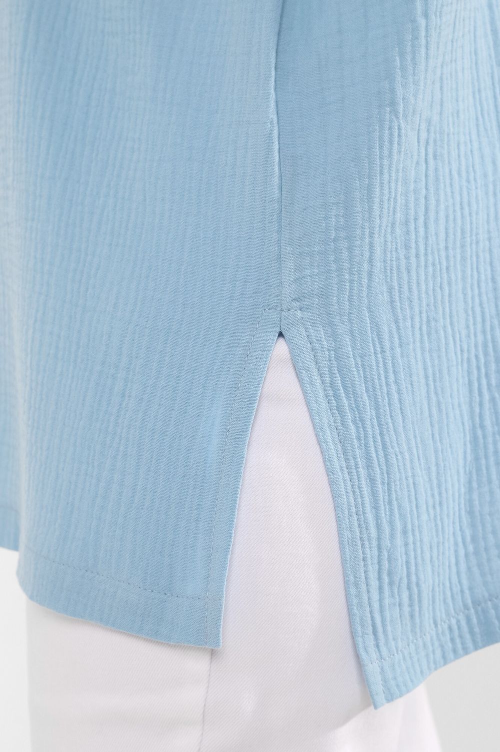 Блузка Виола-1 Виотекс ГОЛУБОЙ