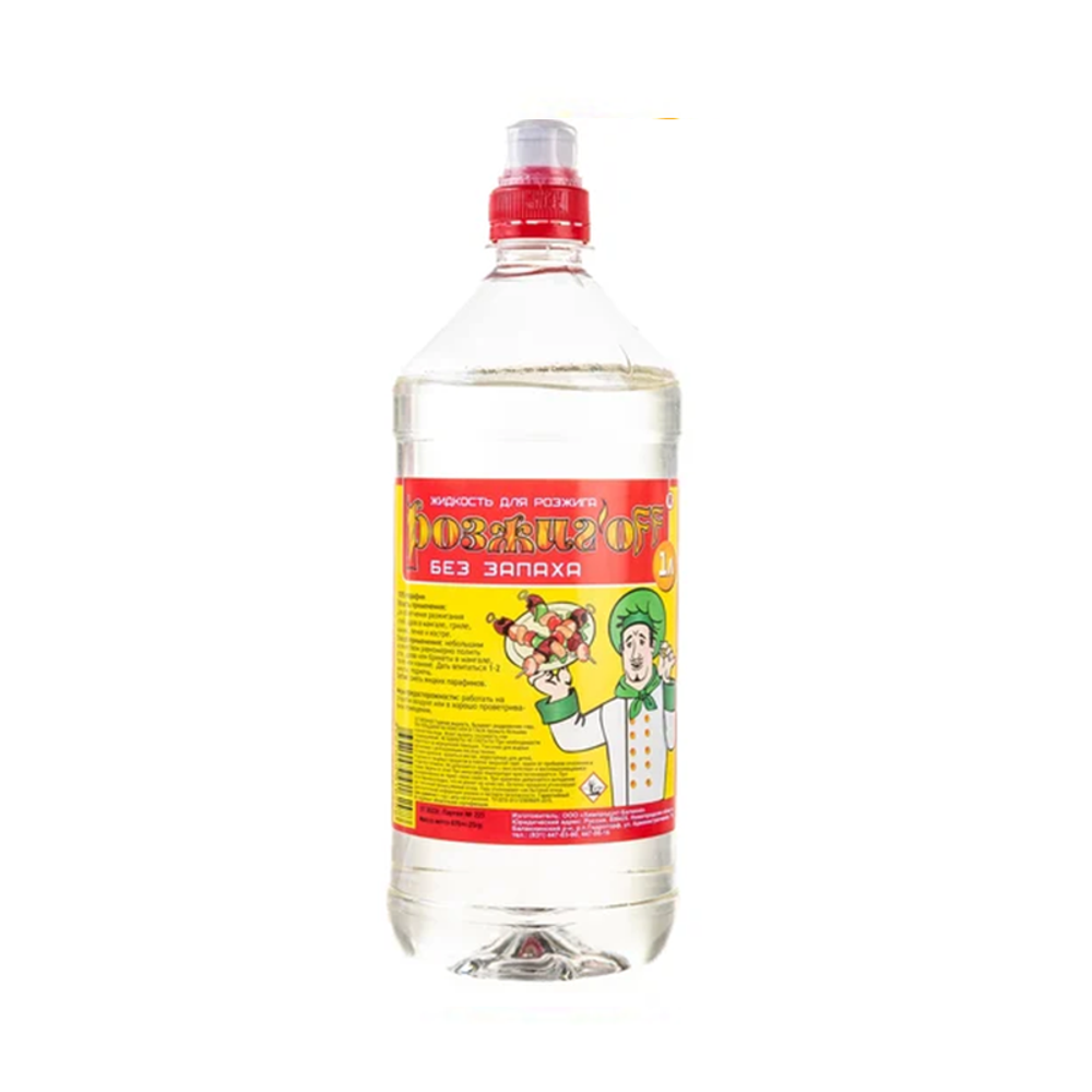 Жидкость для розжига "Розжиг'off" 1л (Ясхим)