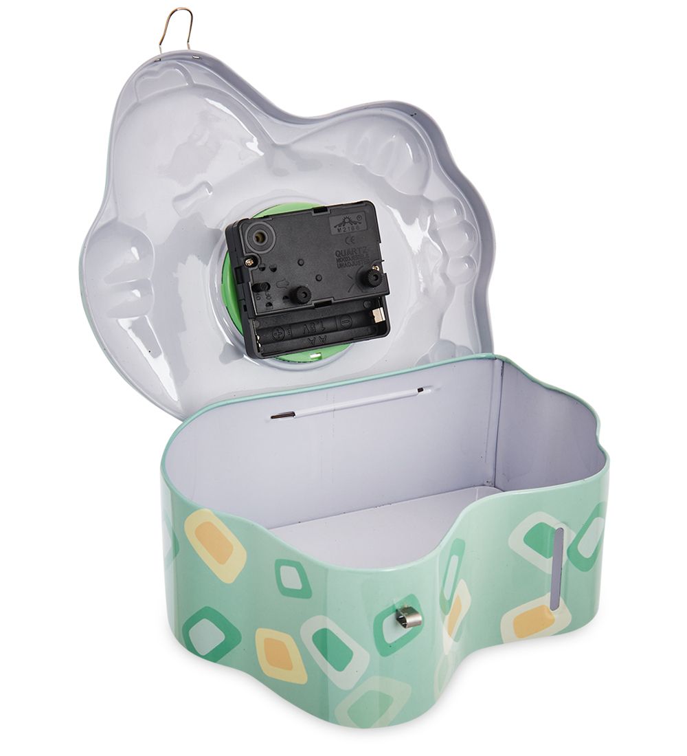 BX- 79/3 Метал. копилка с часами «Цыпленок»