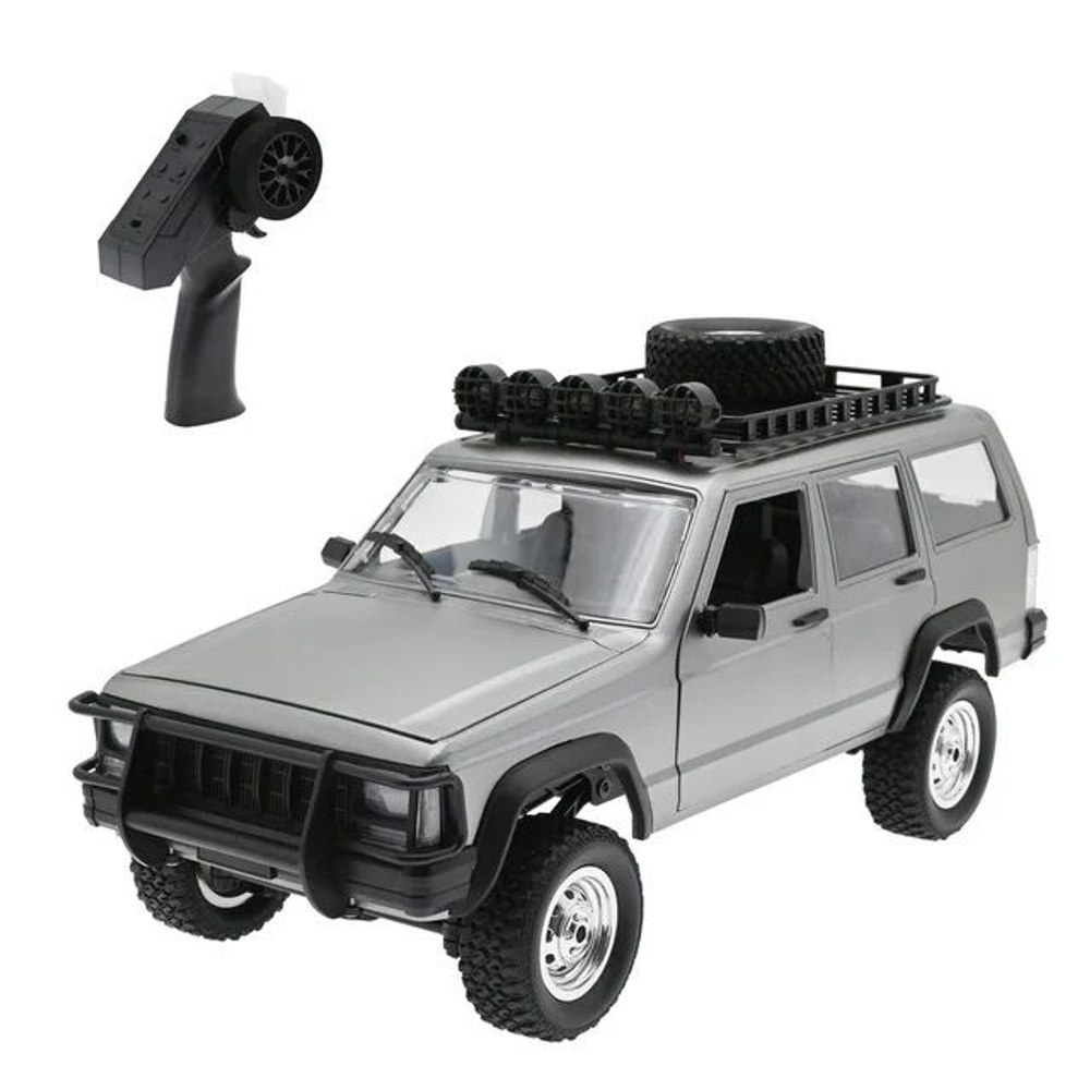 Радиоуправляемый джип MN MODEL JEEP CHEROKEE (серый) RTR 4WD масштаб 1:12 2.4G - MN-78 GRAY