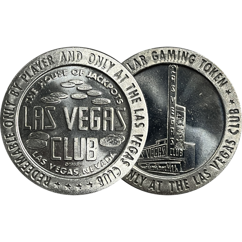 Las Vegas Club Casino $1 Token №2