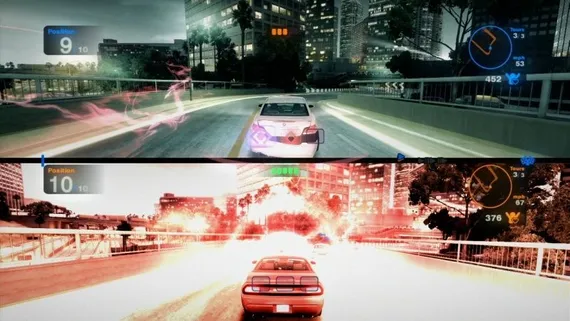 Xbox 360 Blur (Б/У, Русские субтитры)