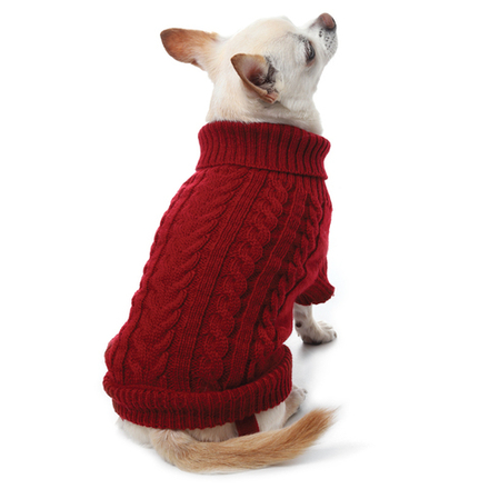 Свитер Gamma "Хакасия" M, бордовый, размер 30 см