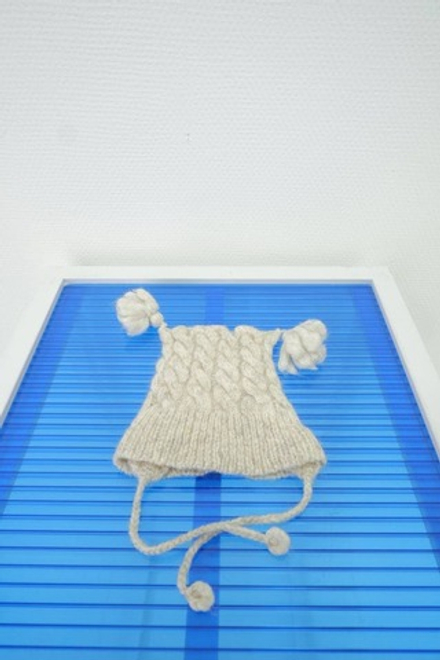 Шапка вязаная от 0 до 3 месяцев