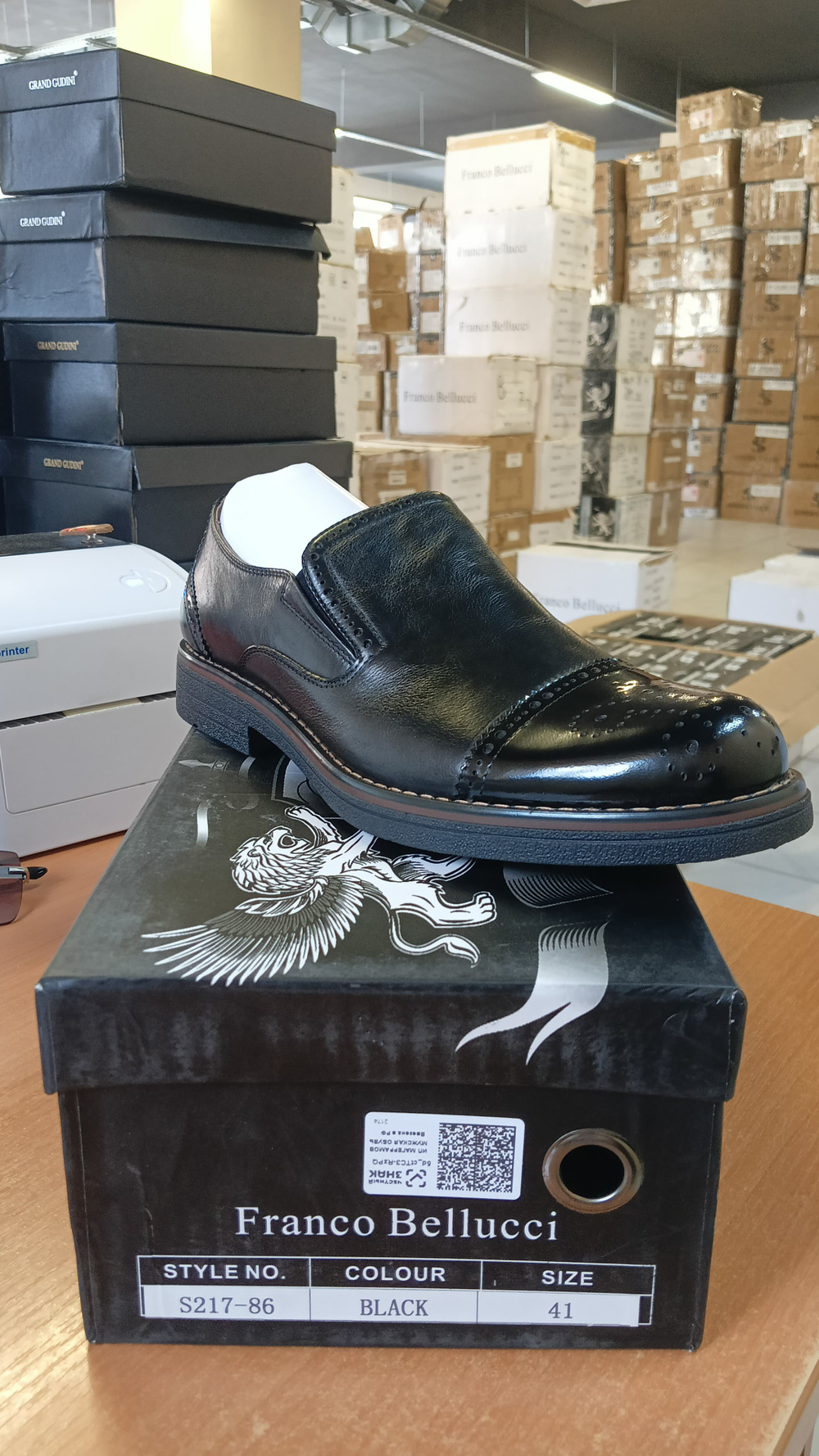 Туфли мужские FRANCO BELLUCCI S217-86