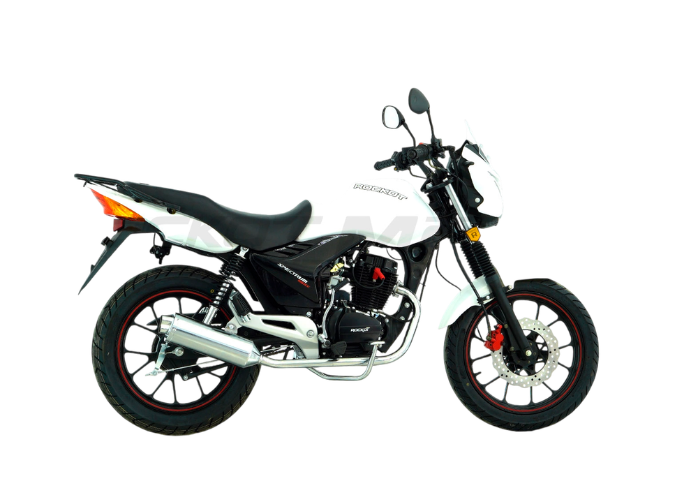 Мотоцикл дорожный ROCKOT SPECTRUM 150 (белый глянцевый, ЭПТС)