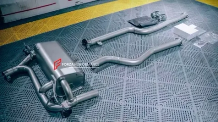 Спортивная выхлопная система с заслонками для BMW 6 Series 640i 2.0T 2018+ БМВ