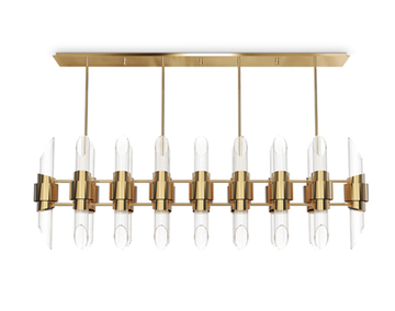 Chandelier TYCHO RECTANGULAR  (suspension) by Luxxu