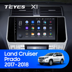 Teyes X1 10" для Toyota Land Cruiser Prado 2017-2018