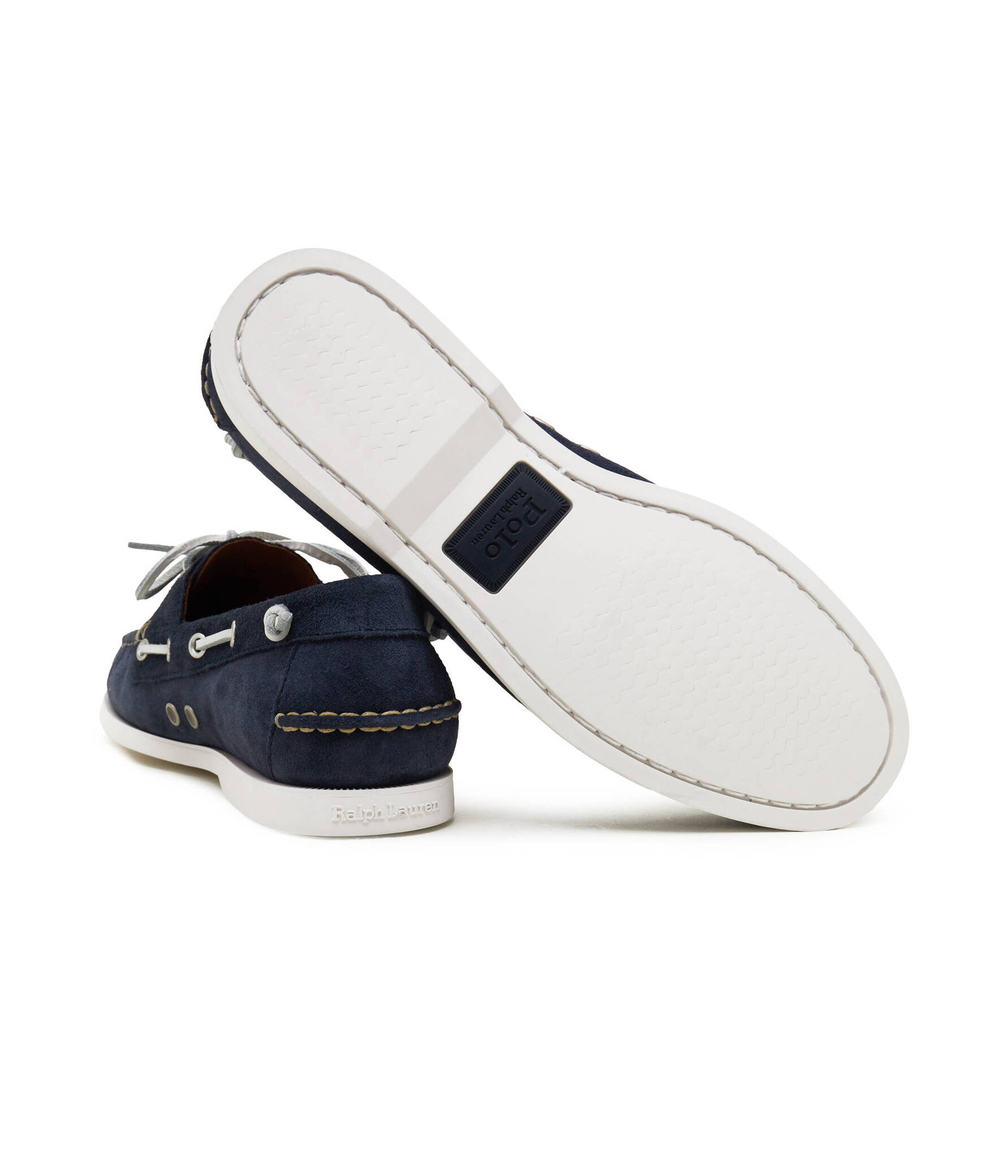 Кожаные мокасины merton POLO RALPH LAUREN - темно-синий(803932220)