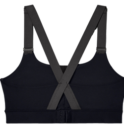 Теннисный бюстгальтер Under Armour Rush Mid Bra - Black