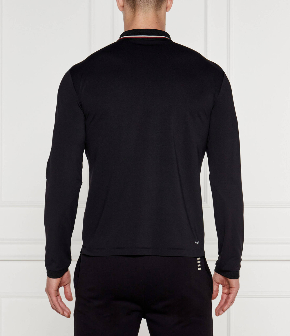 Поло EA7 - черный(6DPF18 PJ27Z)