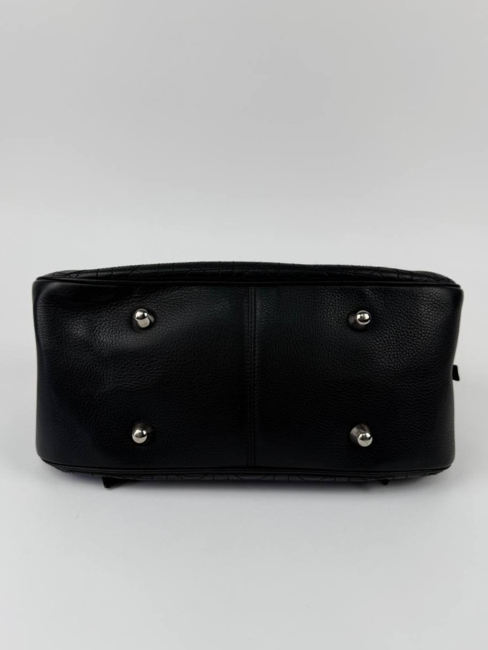 Сумка Christian Dior Cannage D-Buckle Bowling Bag