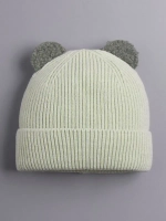 Шапка для мальчика с ушками осенняя