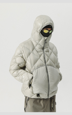 Пуховик Nothomme Blue Diamond Quilted Down Hooded Puffer Jacket