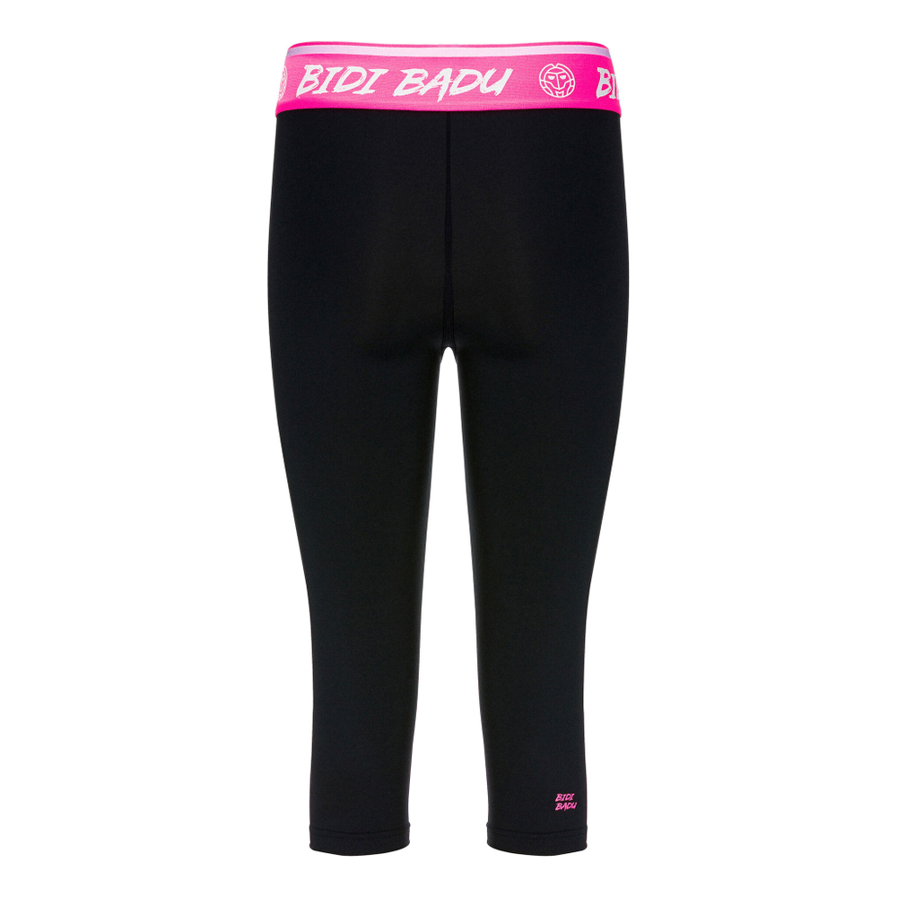 Женские теннисные брюки BIDI BADU Bruna Tech Tight Women - Black, Pink