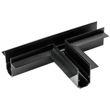 Соединитель Т-образный встраиваемый 509277 чёрный Uno Lightstar