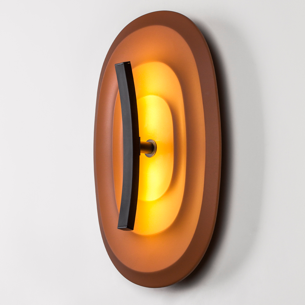 609641 Бра ERICA 5W SMD LED 60LM G КОРИЧНЕВЫЙ/ЧЕРНЫЙ 3000K