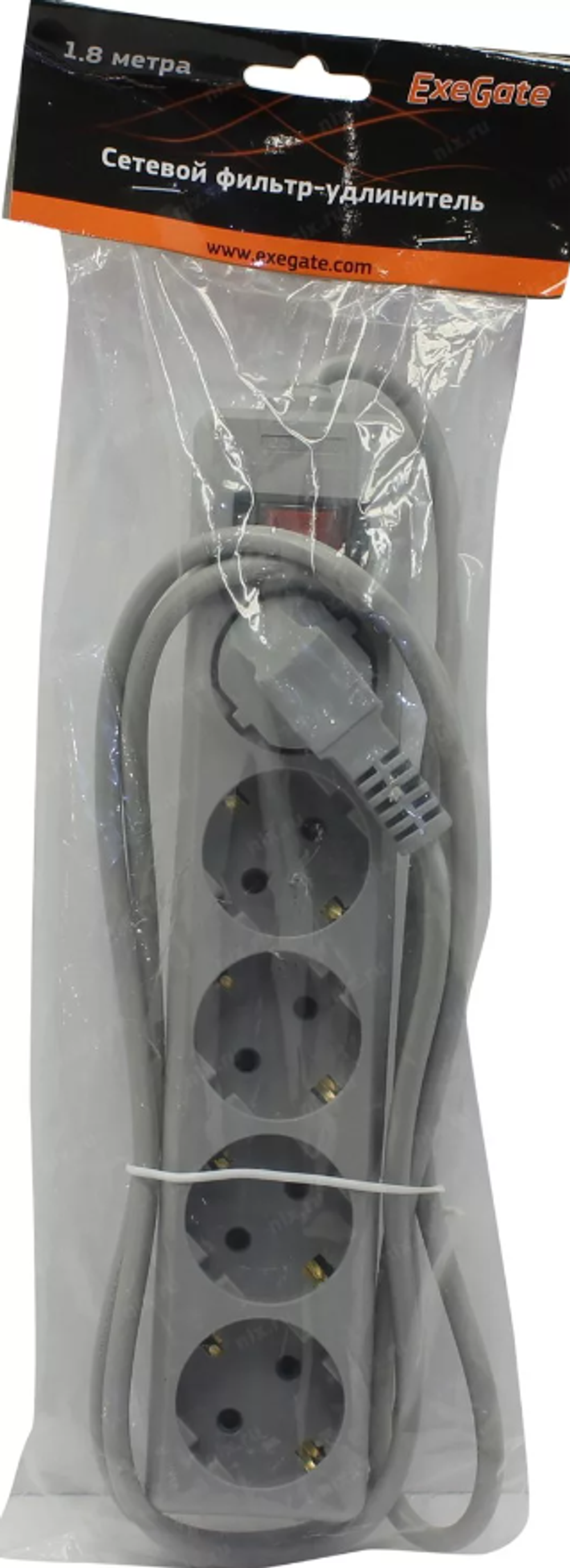 Фильтр сетевой Exegate SP-5-1.8 (5розеток/1.8м)