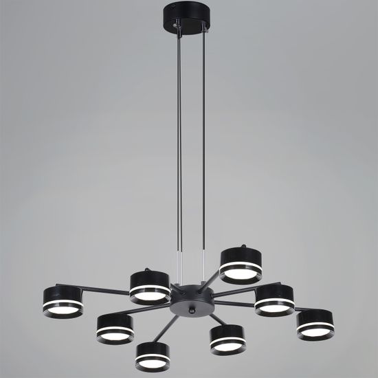 19490-0.4-4+4 Black светильник потолочный