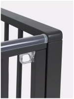 Кровать детская 120*60 RANT "BERGEN" (арт.770) универ маят/ящ Moon Grey