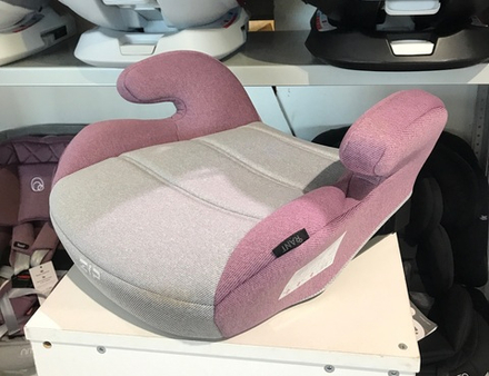 Автокресло RANT "ZIP" Isofix Grey/Pink группа 3 (22-36 кг)