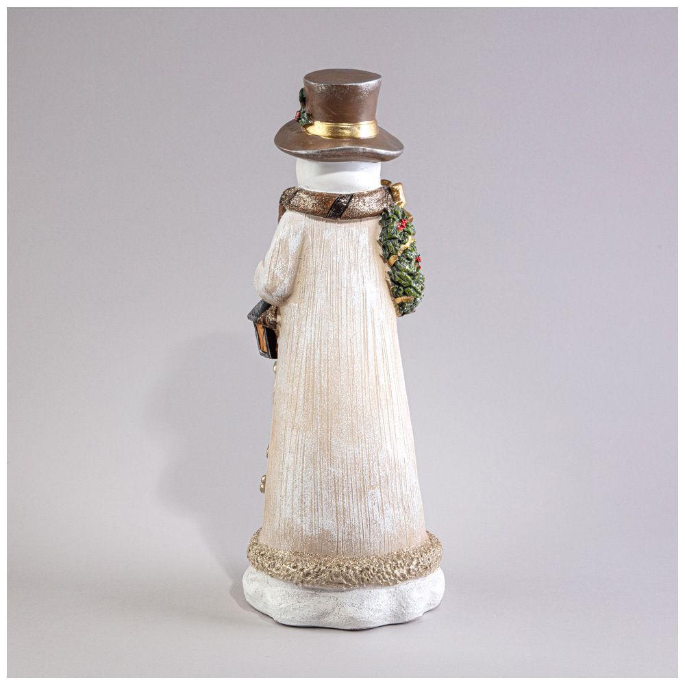 СТАТУЭТКА "СНЕГОВИК" С LED-ПОДСВЕТКОЙ 12,5Х12Х33,7 СМ