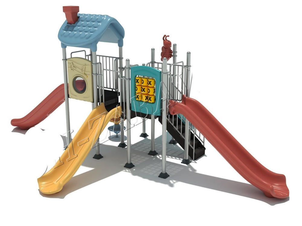 Игровой комплекс 2-6 лет для детской площадки