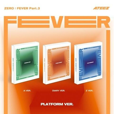 Альбом ATEEZ - ZERO : FEVER PART.3 PLATFORM 3SET Version