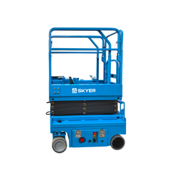 Самоходный ножничный подъемник SKYER PL0524 с выдвижной платформой (узкая база)