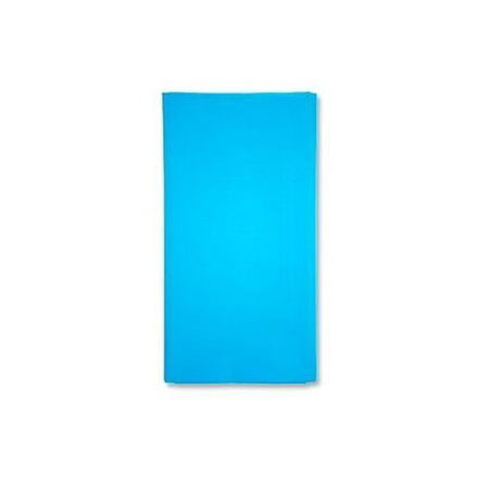 Скатерть п/э голубая Карибы, 1,4х2,6 м