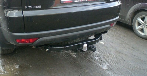 Фаркоп Балтекс для Mitsubishi Pajero Sport III 2015- (паспорт и сертификат в комплекте)(без электрики)арт.MP-10-2