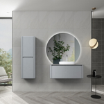 Тумба с раковиной Black&White Universe 100 см U915.1000 glossy light grey