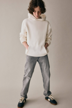 H&M Джинсы эластичные облегающие, светло-серый