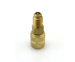 Адаптер AD98 (прямой, штуцер 5/16"-R410A; гайка 1/4"-R22)