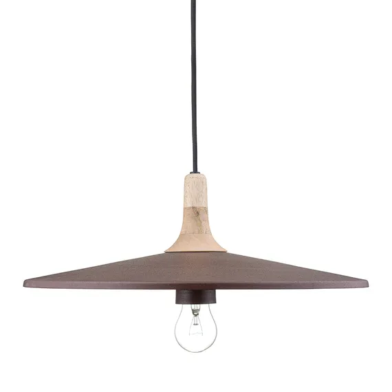 Светильник подвесной Mango Pyor, Ø40х13 см, сиреневый