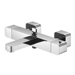 Steinberg Серия 230 Термостат для ванны/душа, настенный, 1/2“ с регулировкой температуры и расхода воды с переключателем, с защитой от обратного потока, хром 230 3100