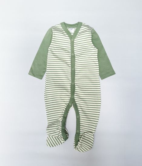 Слип хлопковый, Зеленая полоска