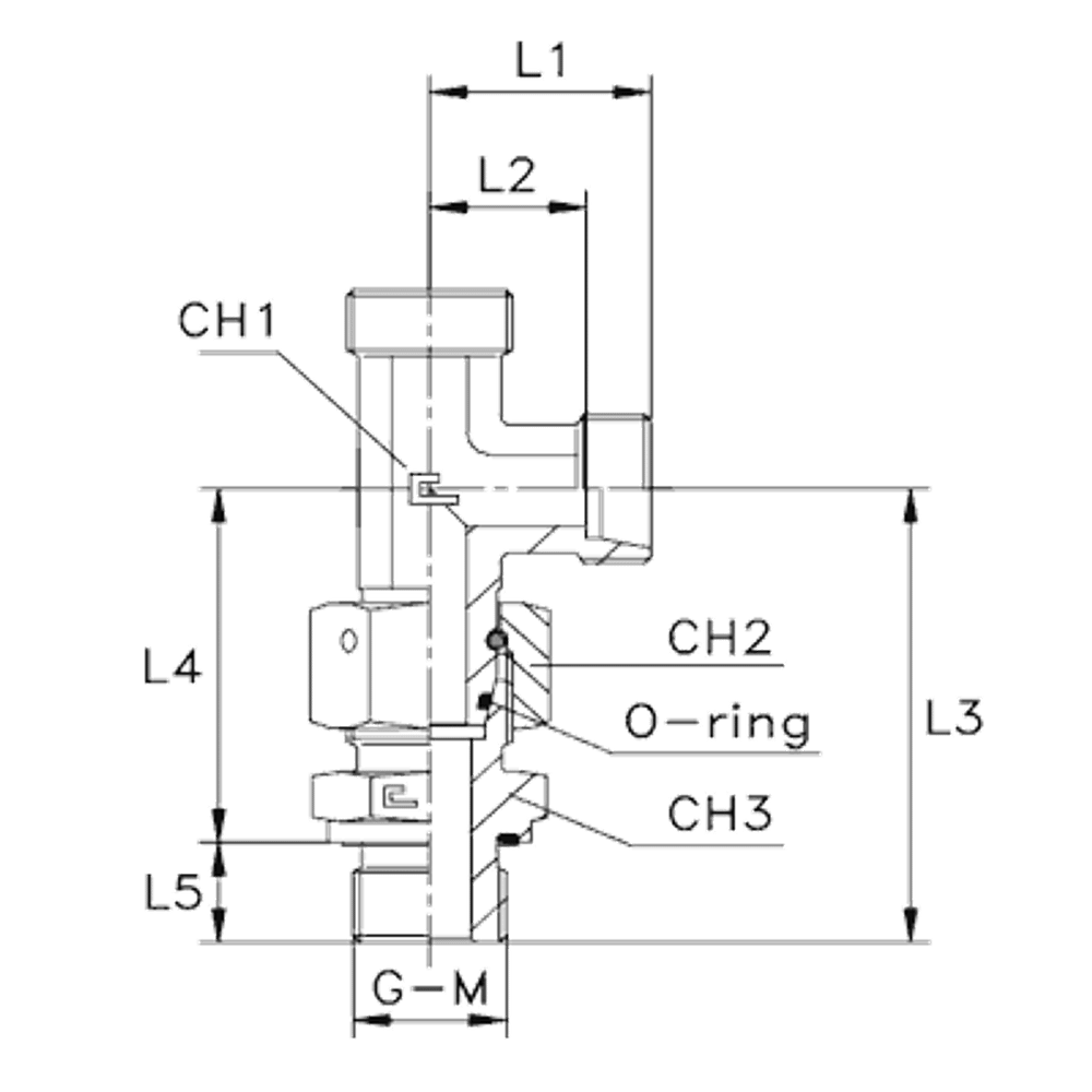 Штуцер FNLE DS30 BSP 1.1/4 (корпус)