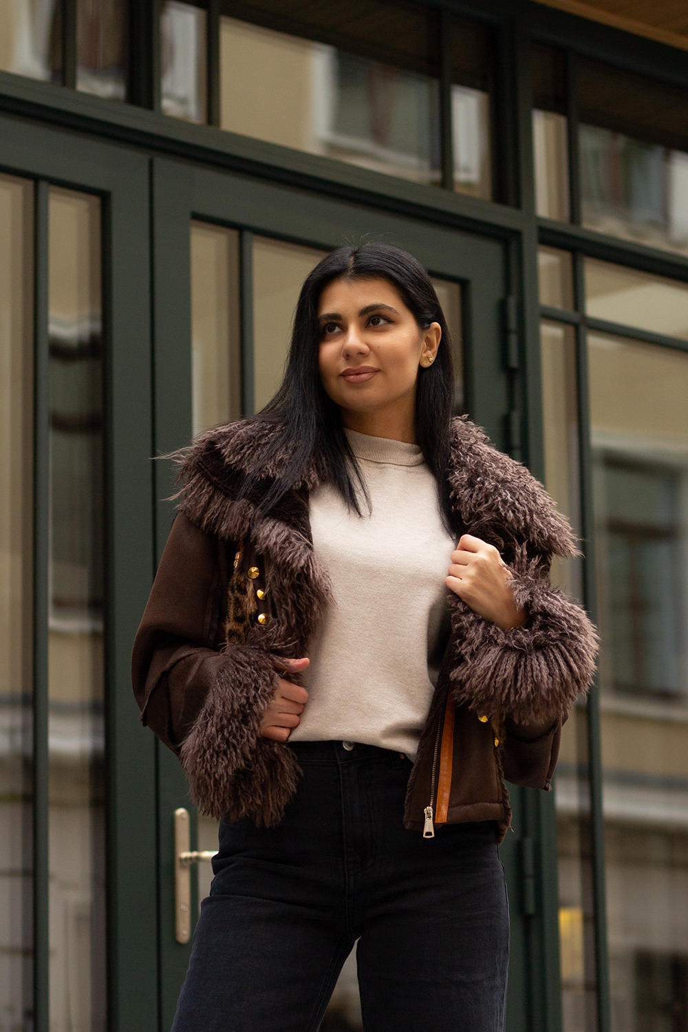 Дублёнка Roberta Biagi