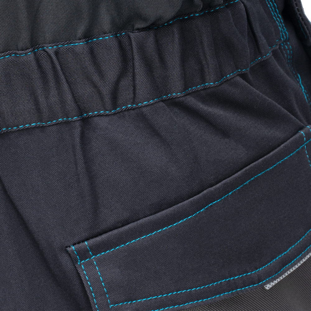 Полукомбинезон профессиональный рабочий, 97% хлопок 3% спандекс, XXXL Gross