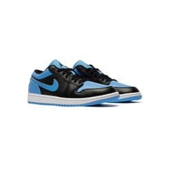 Кроссовки Jordan 1 Low "Black University Blue"