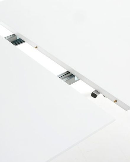 Стол Oakland овальный раздвижной белый